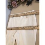 Rafaella  Women’s Pull-On Pants Size 16 Off-White Stretch Straight Leg Preppy Photo 7