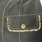 Alfred Dunner  Black Jacket with Leopard Accents Photo 5