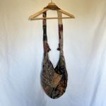 Handmade Boho slingbag pockets zipper cotton shoulder bag patchwork large Photo 6