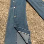 Rainbow Sandals Women's Blue Jeans with Button Detail 28” Photo 1