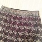 Tory Burch Pencil Skirt sz 10 Leather Trimmed Skirt Knee Length Pencil Skirt Photo 6