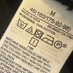 Gap Black Gauze Midi Length Dress Long Sleeve Button Down 100% Cotton Size Small Photo 10