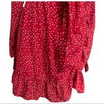 Missguided  Red Polka Dot Dress Photo 4