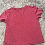 Gap Red Short Sleeve Tee with Artistic Graphic Photo 2