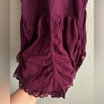 Ritchi Colombian Bodysuit Shaper Elegant With Mesh& Lace Trim Detail L Purple Size L Photo 8