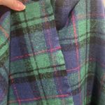 Old Navy Green and Blue Plaid Blanket Scarf NWT Photo 2