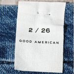Good American  Good Classic Raw‎ Hem Jeans 2/26 NWT Photo 7