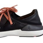 EUC OluKai Miki Li Sneakers Grey Black
Size 8.5 Retail $130.00 Photo 4