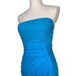 Amanda Uprichard  x REVOLVE Anja Mini Dress in Tropical Turquoise Small Womens Photo 5