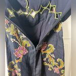 Farm Rio Black Ravenala Short Sleeve Maxi Dress XS Photo 9