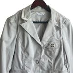 To The Max Women Jacket L Beige Long Sleeve Snap Closure Natural Casual Trendy Size L Photo 11