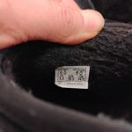 Vans Black and Tan Slip-On Shoes Photo 6