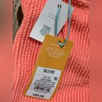 Coral Ribbed One Piece Swimsuit Orange Size XL Photo 1