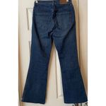 Madewell  Jeans Women’s Flea Market Flare Dark Wash Size 25x29 Western Cowgirl Photo 4