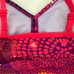 prAna  Moorea Purple Geometric Print Swim Tankini Sz S Photo 5