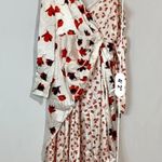 O.P.T . Women’s Emilia Knot Front One Shoulder Surplice Dress Floral Size Sm NWOT Photo 8