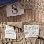 SheIn Cropped Tank Top with Scrunched Sides Size Small Tan Sleeveless Photo 9