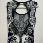 Guess black and white spandex Mini Dress Photo 2