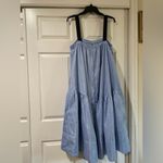 Adam Lippes  x RTR Sleeveless Square Neckline High Low Swing Dress Size 12 Photo 8