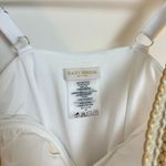 Ramy Brook Myra One-Piece Swimsuit in White/Gold Size Small Photo 4