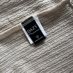 Women's Cream Cardigan Sweater Size M Photo 2