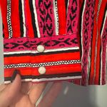 Wrangler  Retro NWT Women’s pink/red tribal Button Down Shirt in size medium Photo 5