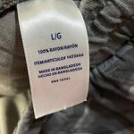 None Splendid Women's Camo Jogger Pants Pull-on Green Size L Large Photo 4