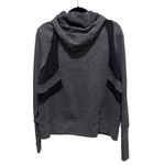 Alo Yoga Drift Mesh Side Panel Vented Hoodie Sweatshirt Grey Black Size Large Photo 3