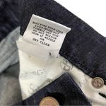 Dylan George Dark Wash Low Mid rise slim straight leg denim jeans womens 29 Blue Photo 10