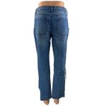 REWASH  Women's Blue Distressed High Waisted Straight Leg Denim Jeans Size 5 Photo 2