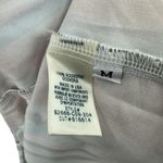 Bella Dahl Button Down Shirt Coastal Stripe Cream Pink Blue Size Medium Photo 12