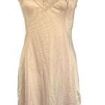 34 Vintage OLGA Blush pink lace Dress silky Slip Size small​ Photo 0