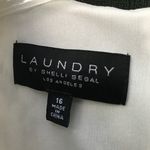 Laundry by Shelli Segal Junior 16 White Floral Flowers Formal Easter Dress Photo 5