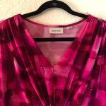 Avenue Pink Tie Dye V Neck Dress 18/20 EUC Size 2X Photo 4