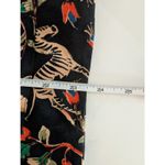 ZARA Trafaluc XS Zebra Jungle Print Button Blouse Black Multicolor Photo 4