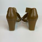 Stuart Weitzman Heeled Sandals 10 Midexter Stretch Strappy Chunky Leather Photo 2