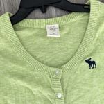 Abercrombie & Fitch Vintage Abercrombie Fitch Womens Button Up Cardigan Size S Green Y2K Preppy Photo 1