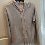 Evereve  Tan Hoodie Sweatshirt Photo 0