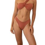 NEW People x Kya‎ Stella praslin reversible bikini bottom, size M Brown Size M Photo 3