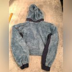 Girlfriend Collective  blue Fleece Hoodie Photo 5