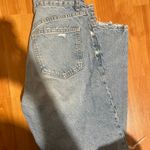 ZARA Straight Leg Jeans Ripped Photo 4
