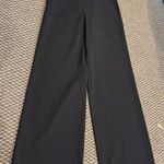 Calvin Klein  Black Wide Leg Pants with pearl button detail Photo 2