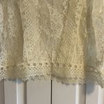 ZARA Women’s Ivory Square Neckline All Lace Top Photo 1