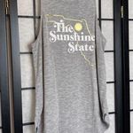 Awake Women's The Sunshine State Graphic Tank Top - Heather Gray Small Photo 4
