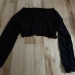 Amazon  Off Shoulder Black Long Sleeve Photo 0