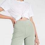 EXPRESS New Light Teal Scuba Biker Shorts Photo 0