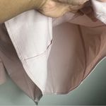 Blush Pink Sheer‎ 3/4 Sleeves Stretch Button Front Shirt M Size M Photo 6