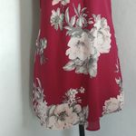 Nordstrom Socialite Red Floral Camisole Slip Dress Photo 2