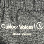 Outdoor Voices  CloudKnit Sweatpants Large Charcoal Soft Joggers GUC Photo 5