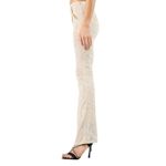 I am gia NWT I.AM. GIA Amina tan burnout pants Photo 1